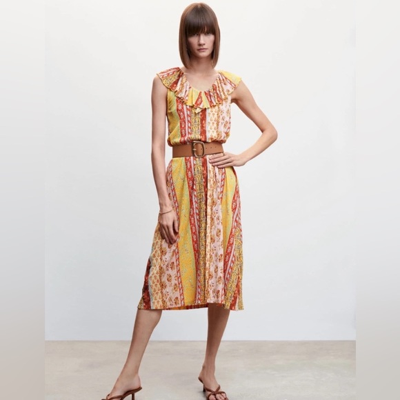 NWOT Mango Beach Dress - Picture 1 of 16